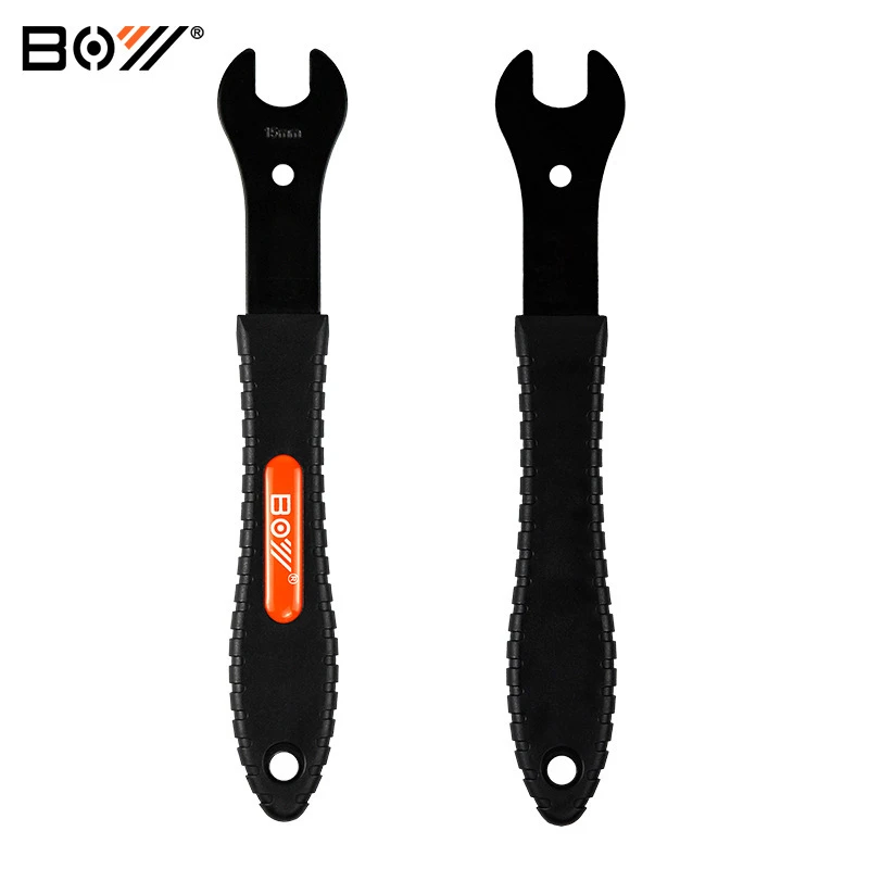 

BOY Mountain Bike Pedal Wrench Carbon Steel EIEIO Thickened 4mm Spanner Pedals Removal Tool Bicycle Repair Tools