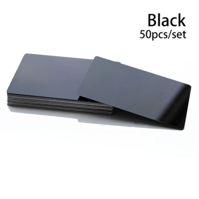 

Металлические визитные карточки XMSJ 50 шт.