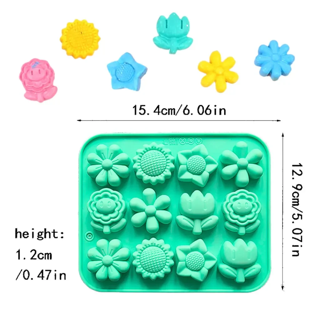

Формы для выпечки ZINBOOM силиконовые 12 шт