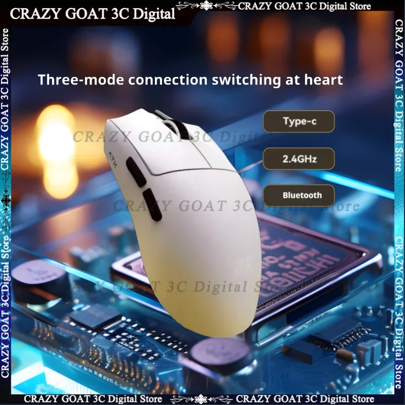 Беспроводная мышь ATK Blazing X1 ultimate 8k Paw3950 скандинавский сенсор чип 52840 игровая Fps