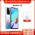 Смартфон Xiaomi Redmi 10, Helio G88, Восьмиядерный процессор MediaTek, ии камера 50 МП, четыре камеры 90 Гц, FHD дисплей, аккумулятор 5000 мАч