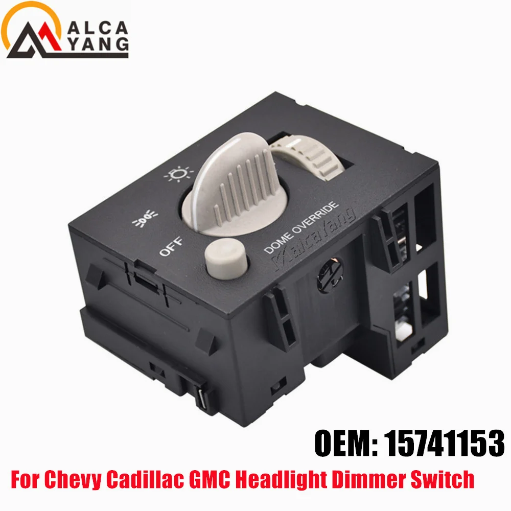 

Диммер автомобильных фар, переключатель света для Chevy GMC Truck Silverado C1500 K1500 Express 1995-1999 годов 15741153