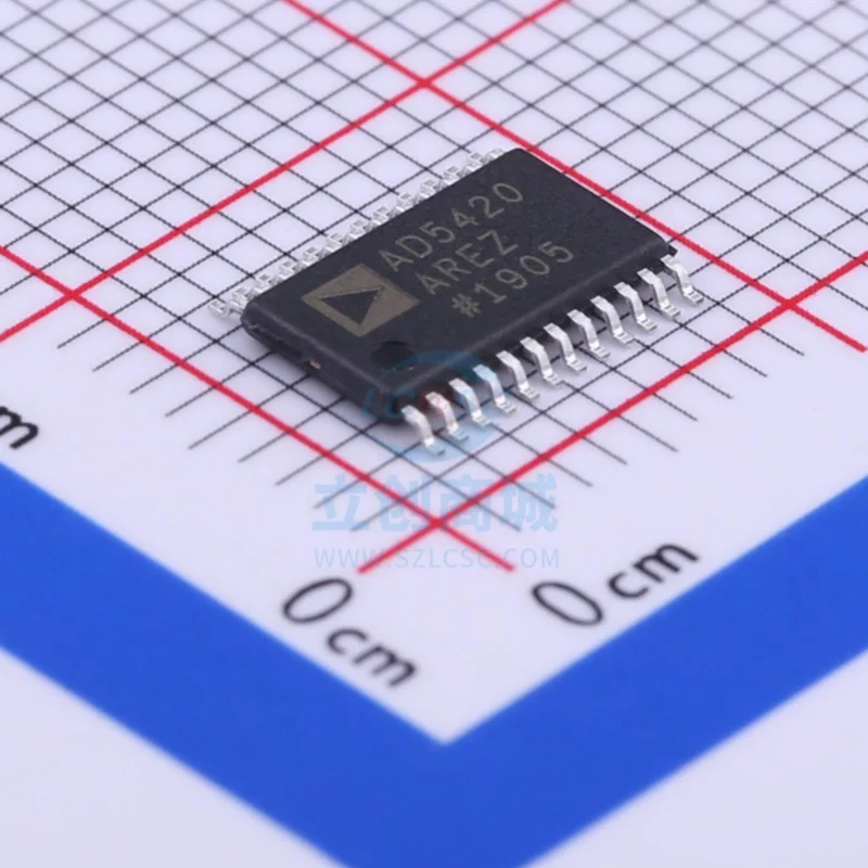 

10 шт. ad5420touchad5420are AD5420 IC DAC 16BIT A-OUT 24tssop
