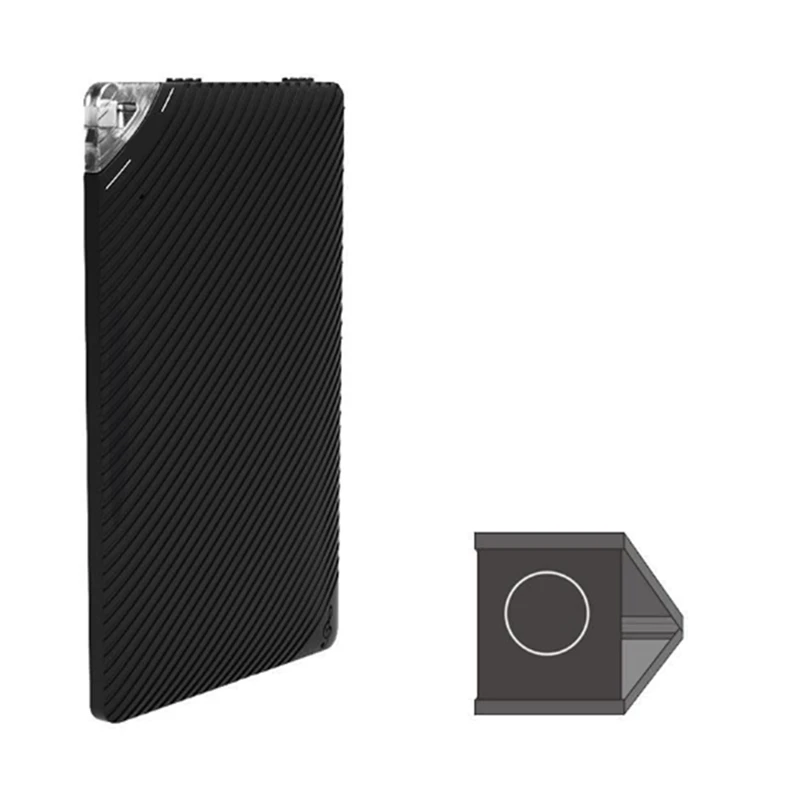 

Bone Conduction Speaker Wirelessly Bluetooth Speakers Mini Portable Speakers Loud Stereo Sound Built-In Mic Sound Box (Black)