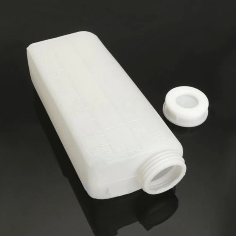 

1 X 600ML 2Stroke Oil Petrol Fuel Mixing Bottle Container For Chainsaw~20:1 25:1
