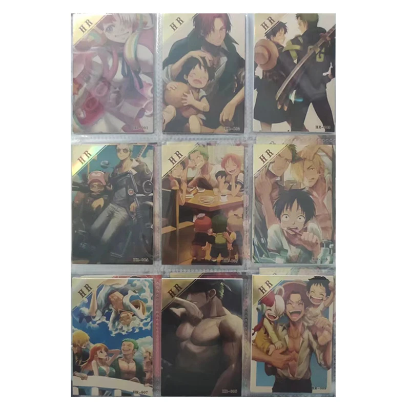 ONE PIECE SP HR QR card Monkey D. Luffy Nami Boa Hancock Tony Chopper Shanks Коллекция игрушек для мальчиков