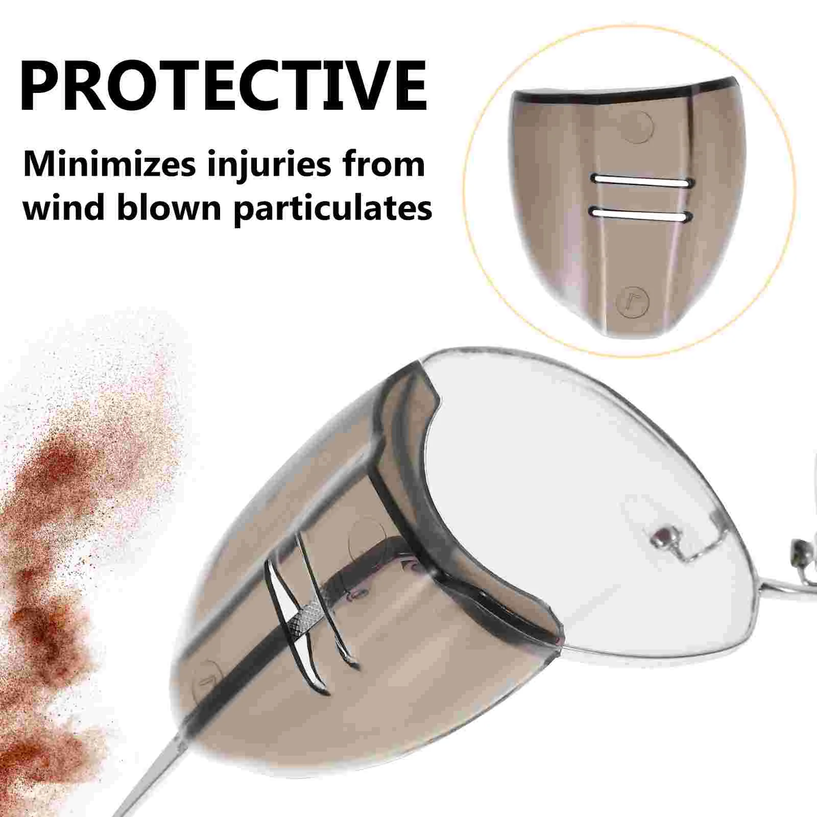 2 пары очков боковой щиток защита крыльев для защитное укрытие