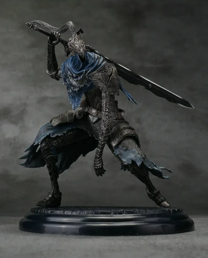 

9CM Dark Souls Action Figure Artorias Oscar Knight of Ast Faraam Knight Sun Knight Elden Ring Series PVC Model Toys Gift