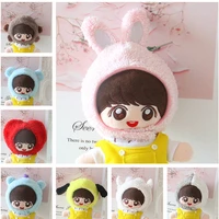 rabbit hat fit for 20 cm exo my generation christmas gift toy diy for girl kpop idol dolls for girl doll accessories