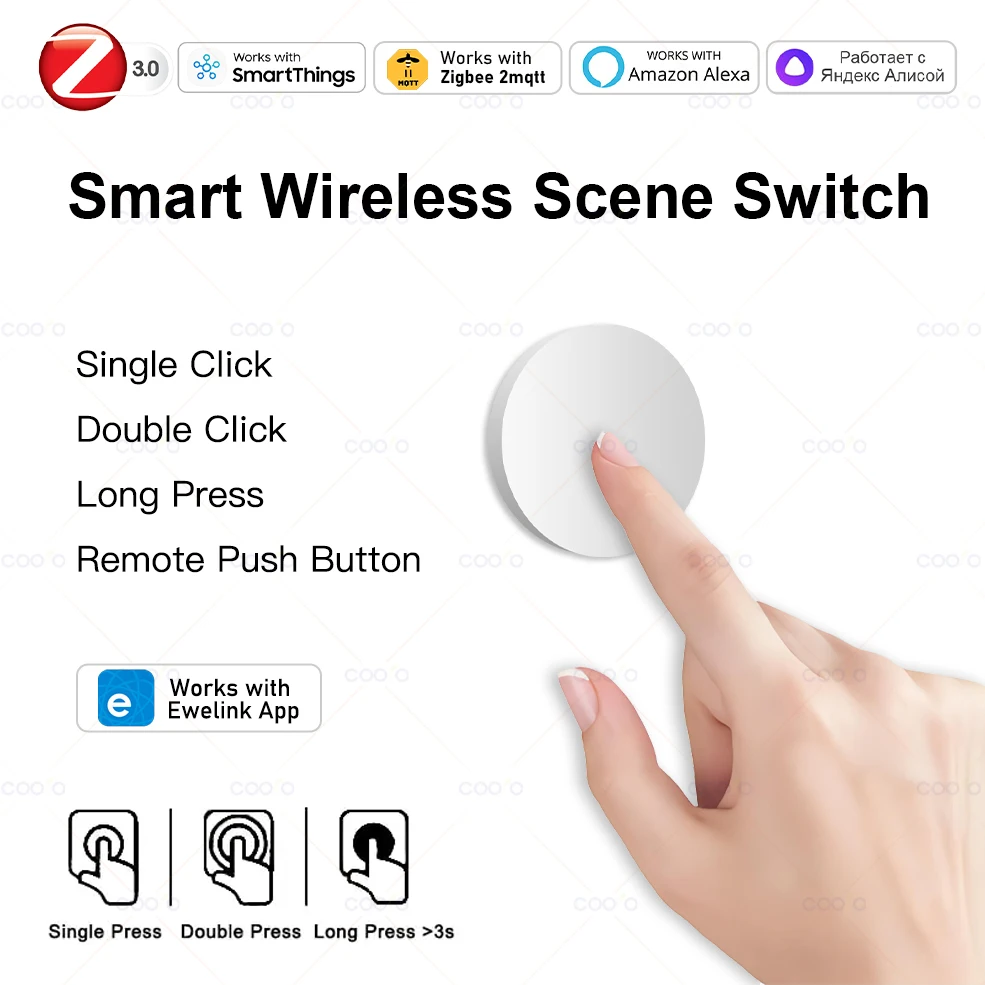 

Беспроводной умный выключатель Ewelink Zigbee