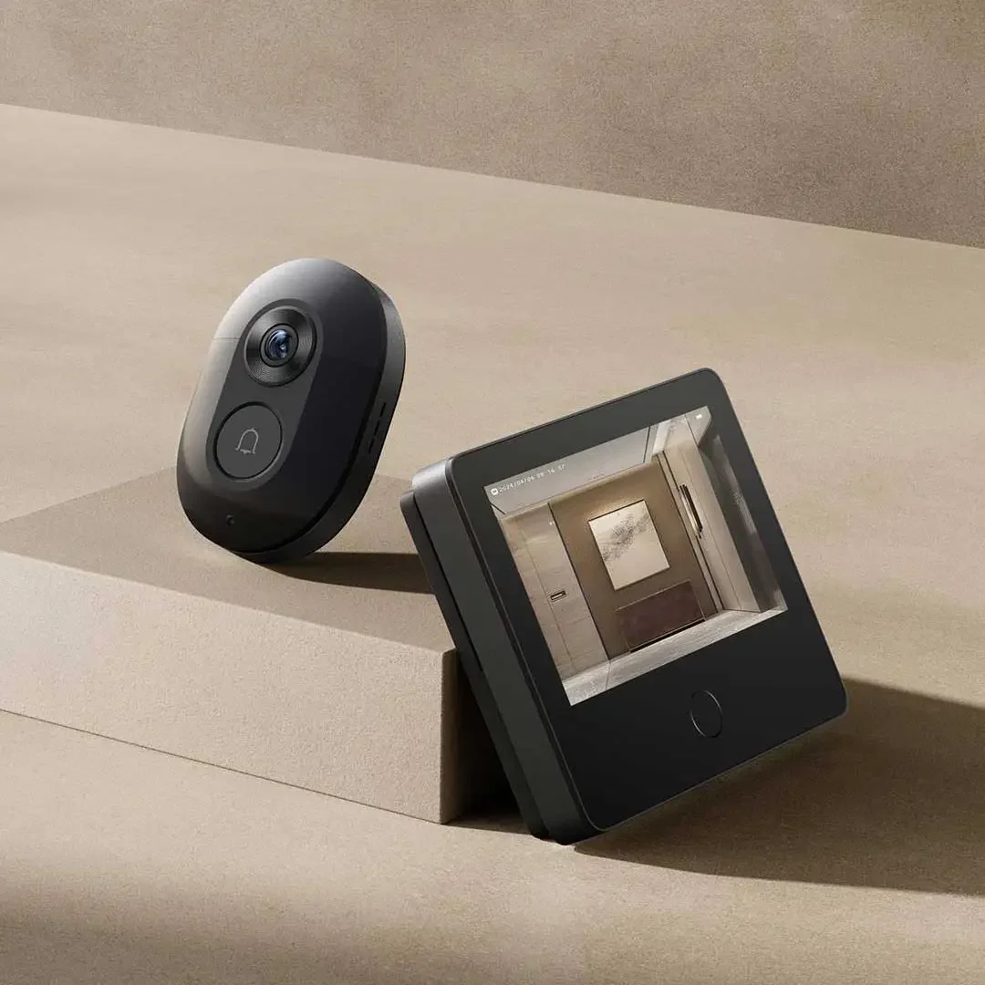 Xiaomi Cat eye 2 Умный кошачий глаз Беспроводной звонок 5 - дюймовый экран 720p HD 3MP 180