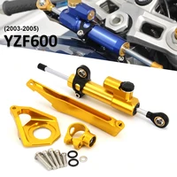 motorcycles steering stabilize damper bracket mount kit for yamaha yzf r6 yzf600 2003 2004 2005