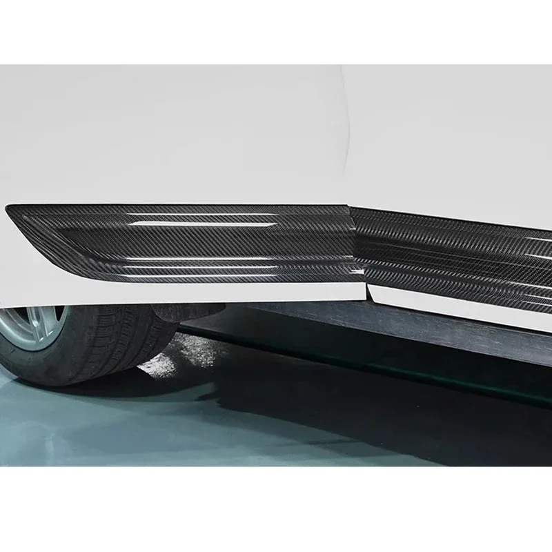 Для Porsche Macan 2014+ углеродное волокно накладка на дверную панель автомобиля боковая