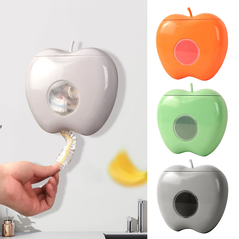 

Пластиковая оберточная коробка для хранения, настенная Пылезащитная коробка, пищевая крышка, пластиковая оберточная стойка