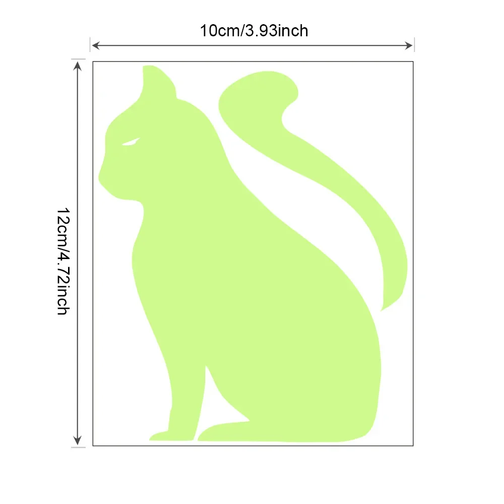 Светящаяся наклейка MOONBIFFY с котом