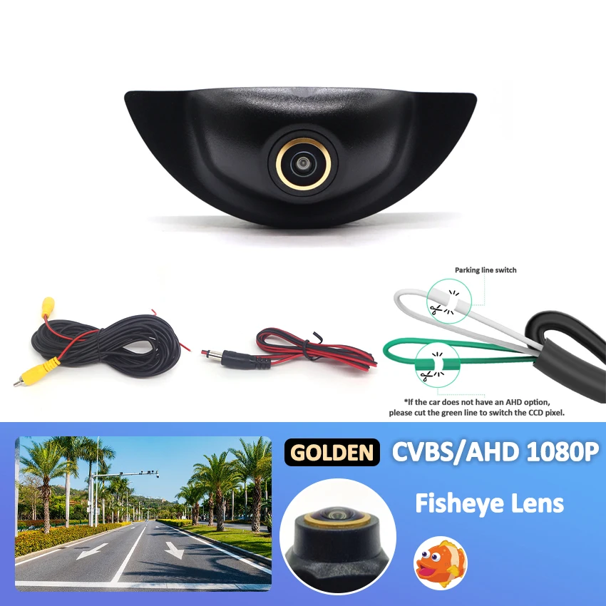 

CCD AHD 1080P Автомобильная эмблема с логотипом, автомобильная камера переднего вида для Volvo XC40 XC60 XC90 XC70 S90 S80 S60 V90 V70 V60 S80L S40L S40