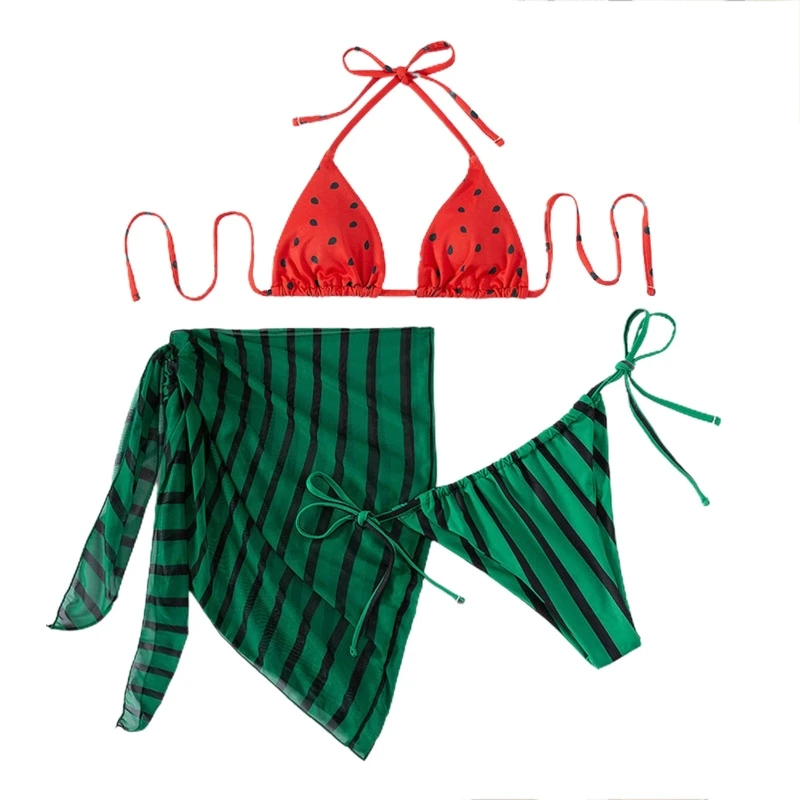 

Летняя пляжная одежда, купальник из двух предметов, купальник, сексуальный комплект бикини на шнуровке, купальный костюм с высоким вырезом, ...