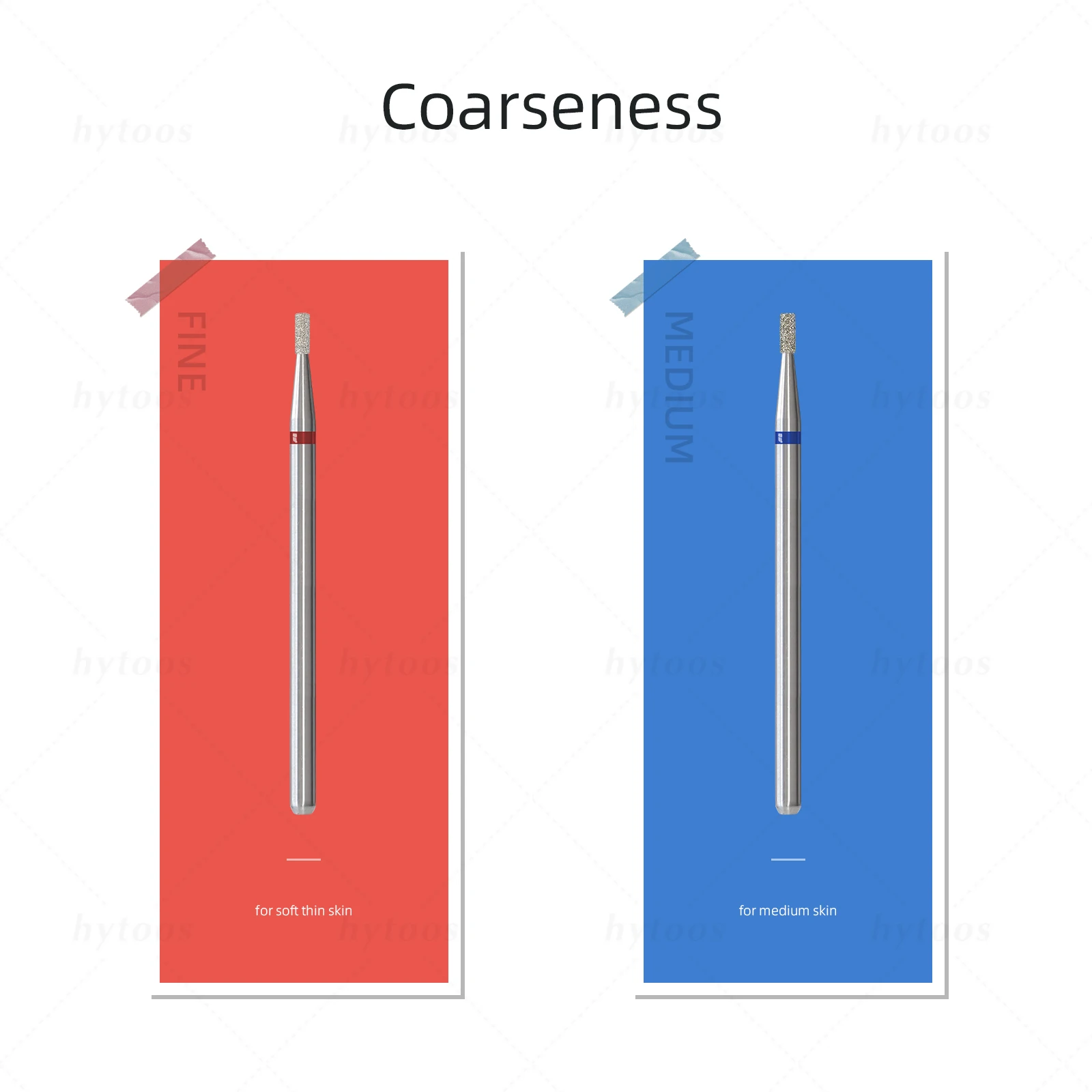 HYTOOS Мини-бочонок Алмазное сверло для ногтей Русская кутикула Clean Burr