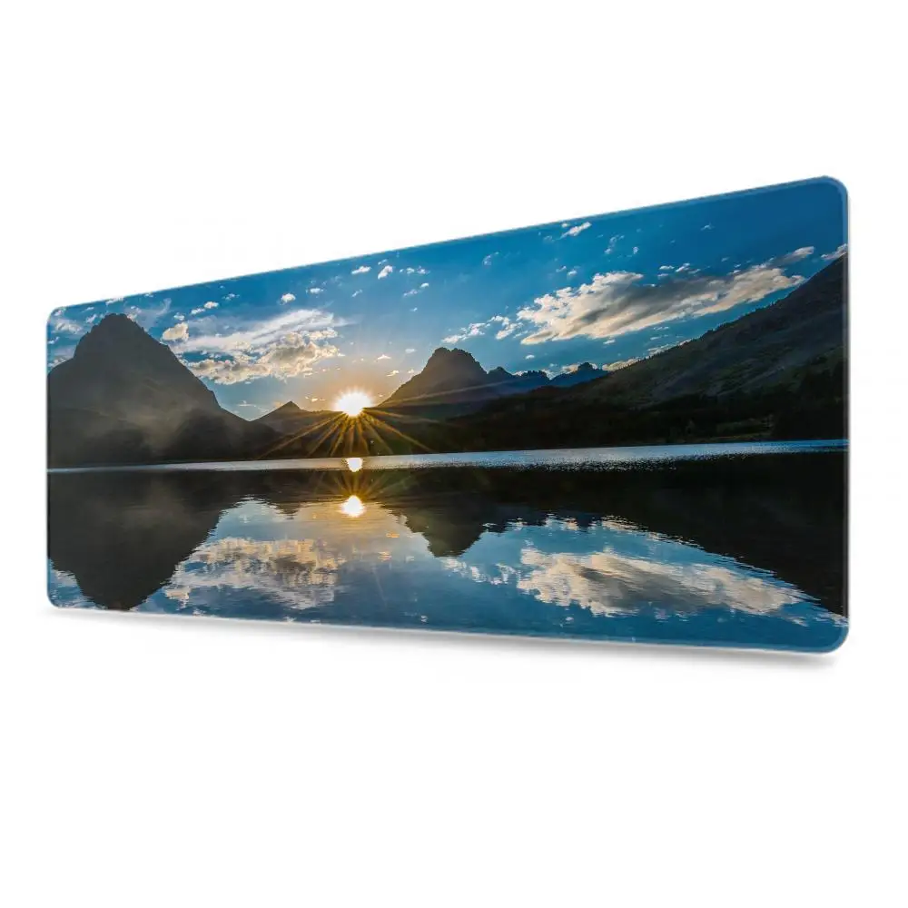 Большой игровой коврик для мыши размер XXL индивидуальный клавиатуры красивый