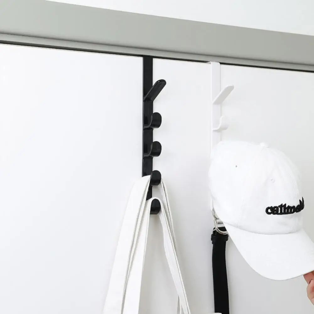 

Behind The Door Dormitory Storage Hanging Rack Simple Creative Multifunctional Bag Hanging Rack Saving Space Wardrobe Coat Hook