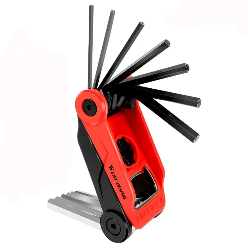 

Folding Bicycle Hex Wrench for MTB Bike Road Bicycle Screwdriver Repair Tool Set Bicicleta Cycling Bicycle Repair Tools
