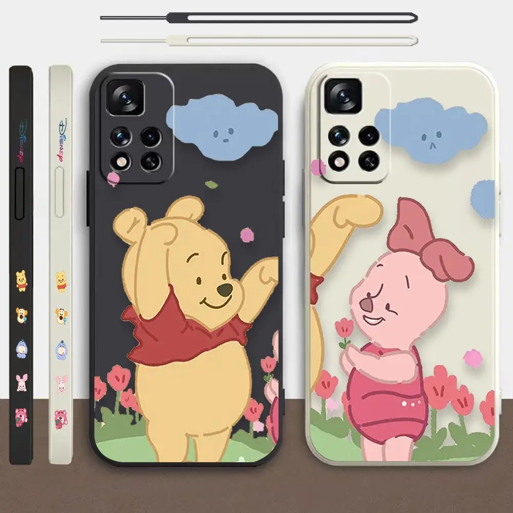 

Winnie the Pooh Pooh Bear Piglet Case For Redmi K60E K60 K50 K40S K40 K30 K20 12C 10C 9A 9 8A 8 10X 10A 10 Pro 4G 5G Cover Funda