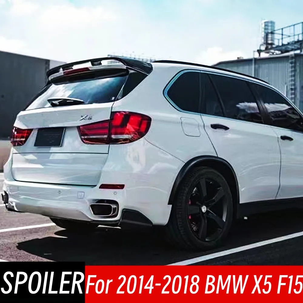 Задний спойлер из углеродного волокна для BMW X5 F15 M Sport 2014 15 16 17 18