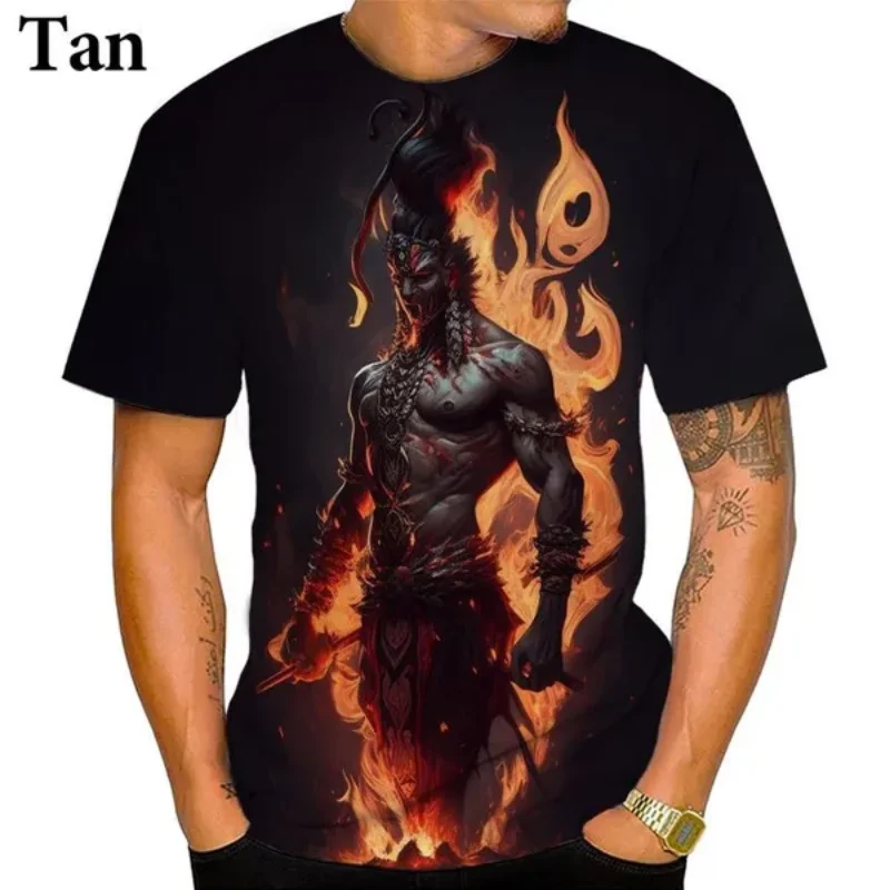 Рисунок 5 - Футболка унисекс с 3D-принтом «индуийский Бог Шива»