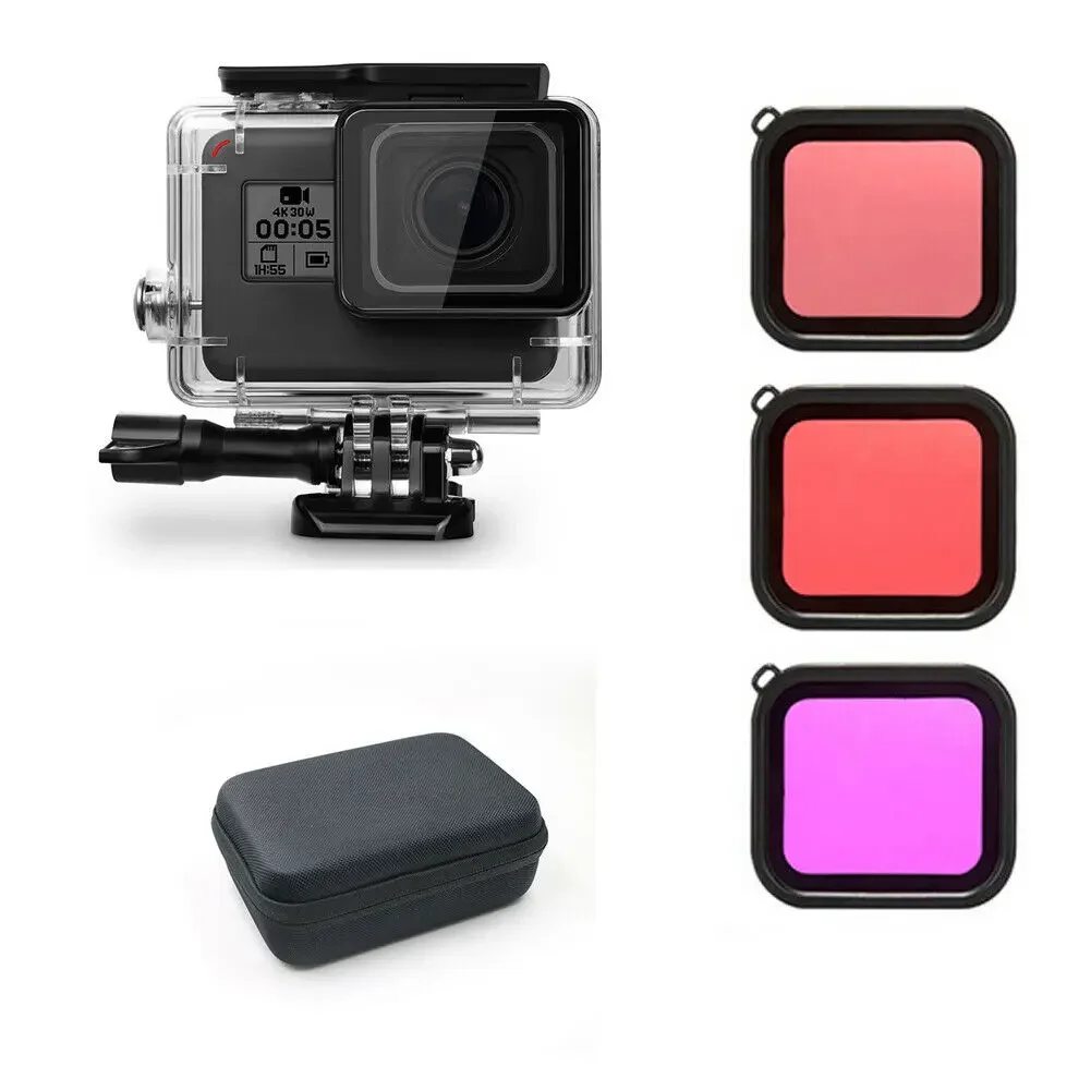 Комплект фильтров для дайвинга фильтр объектива красный розовый фиолетовый
