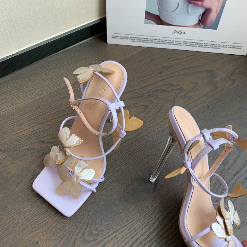 

Новинка, Роскошные туфли на высоком каблуке, летние туфли-лодочки, дизайнерские женские сандалии из искусственной кожи, повседневные сланцы, женские шлепанцы для улицы