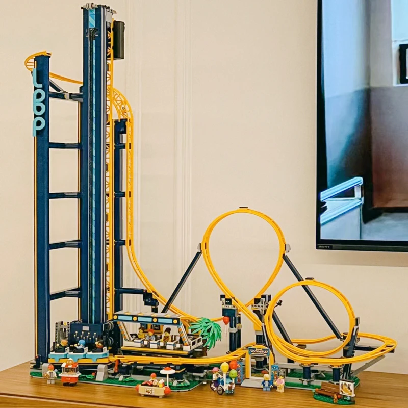 

3756 PCS Loop Coaster Building Block Bricks Roller Coaster Amusement Park Toy For Birthday Christmas Kids Gift Compatiable 10303