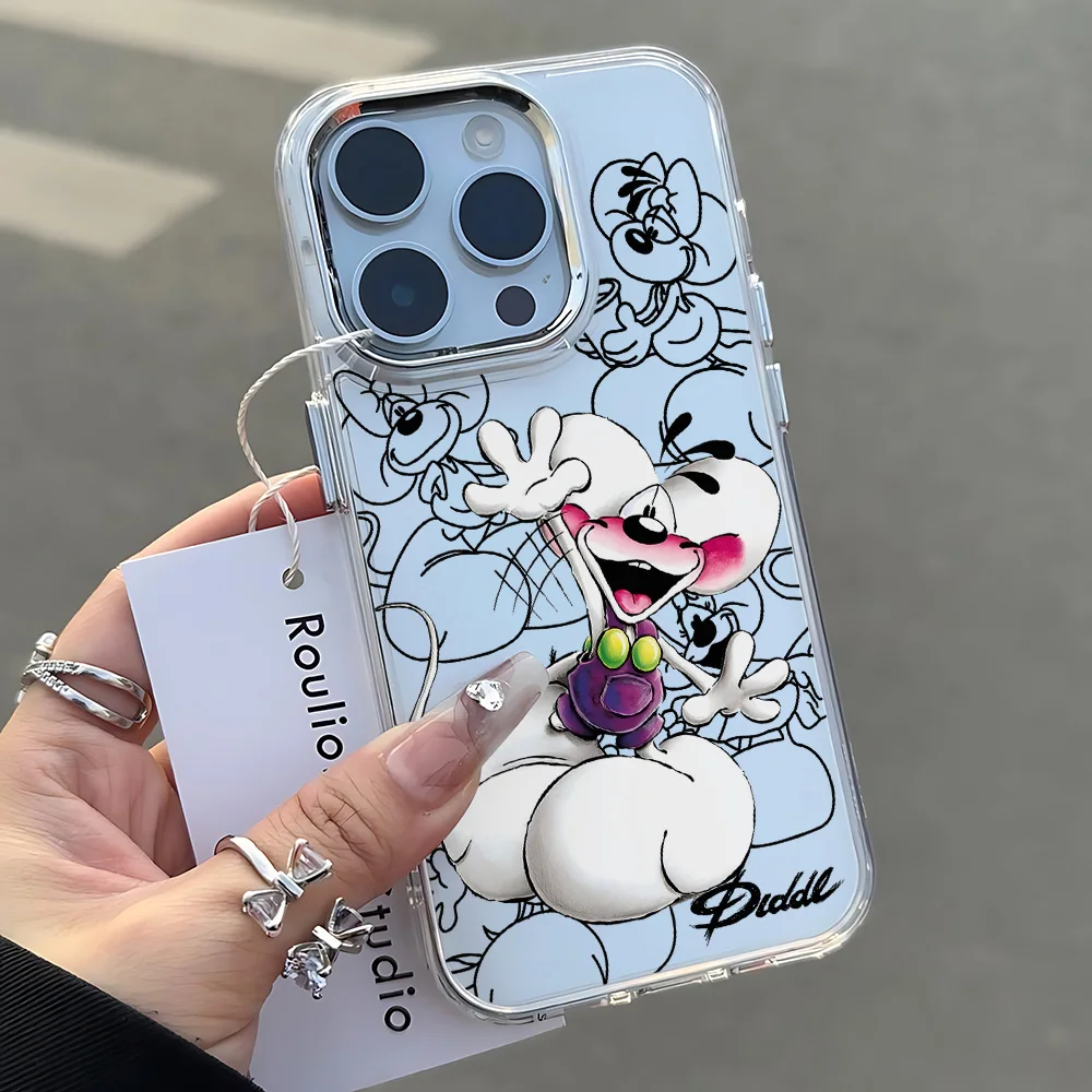 Фото Новый чехол для телефона с рисунком Diddls Mouses для Google Pixel 10 9 8 7 8A 9A XL Pro 4G 5G, прозрачная мягкая силиконовая задняя крышка из ТПУ №2