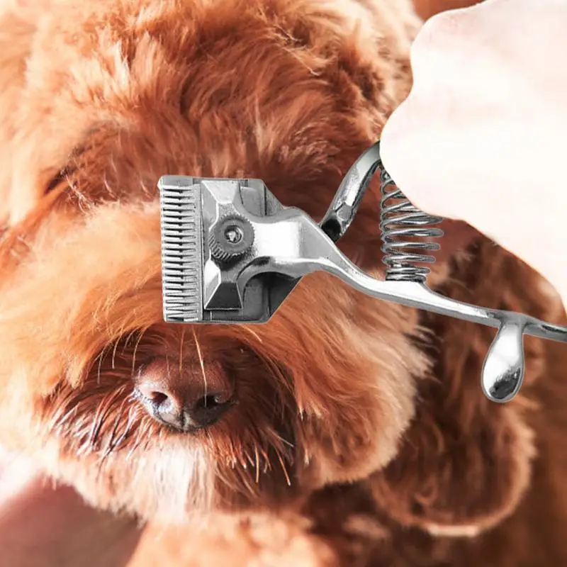 Ручная машинка для стрижки волос собак домашних животных ножницы овец ручные