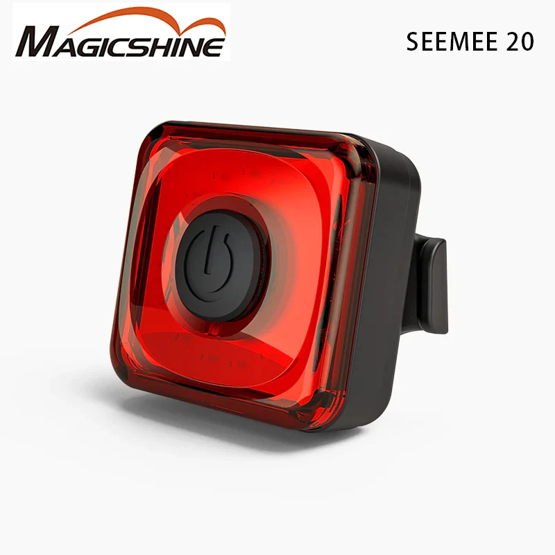 

Magicshine SEEMEE 20 шоссейный горный велосипед Mini Micro-USB высокомощный COB красный светодиодный перезаряжаемый задний фонарь 20 люмен светильник онарь