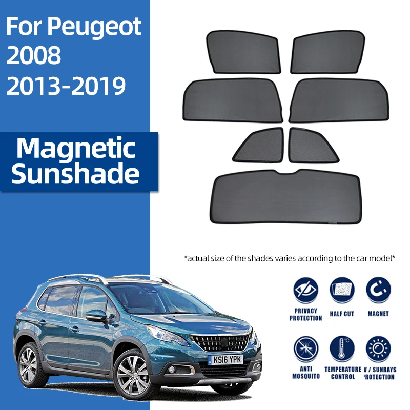 

Солнцезащитный козырек для автомобиля, для Peugeot 2008 2013-2019