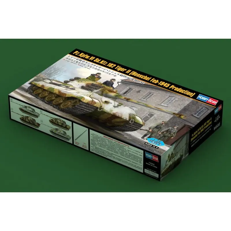 

HOBBYBOSS 84532 1/35 Pz.Kpfw.VI Sd.Kfz.182 King Tiger (Henschel Feb-1945) - Scale Assemble Model Kit