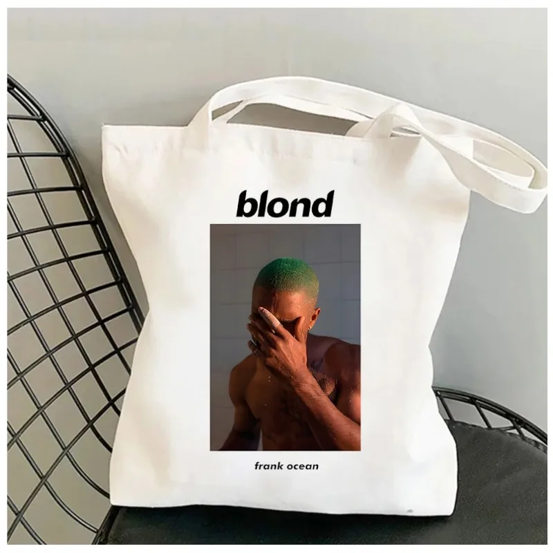 Сумка на плечо для женщин Frank Ocean Inked кавайная Сумочка покупок Холщовая в стиле