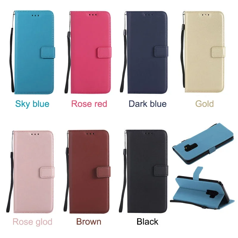 S9 чехол для Samsung Galaxy G960F кожаный бумажник откидной Чехол + S 9 Plus G965F оболочка чехлы