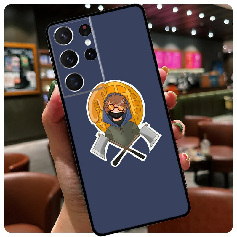 Чехол из силикона Creepypasta Ticci Toby x reader для Samsung Galaxy S22 Ultra S21 S20 FE S8 S9 S10 Plus Note 20 Cover on.