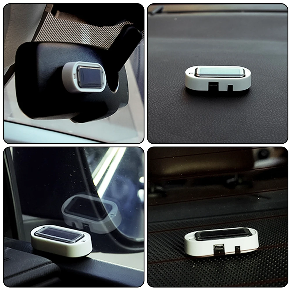 Поддельный Автомобильный Фонарь безопасности на солнечной батарее муляж