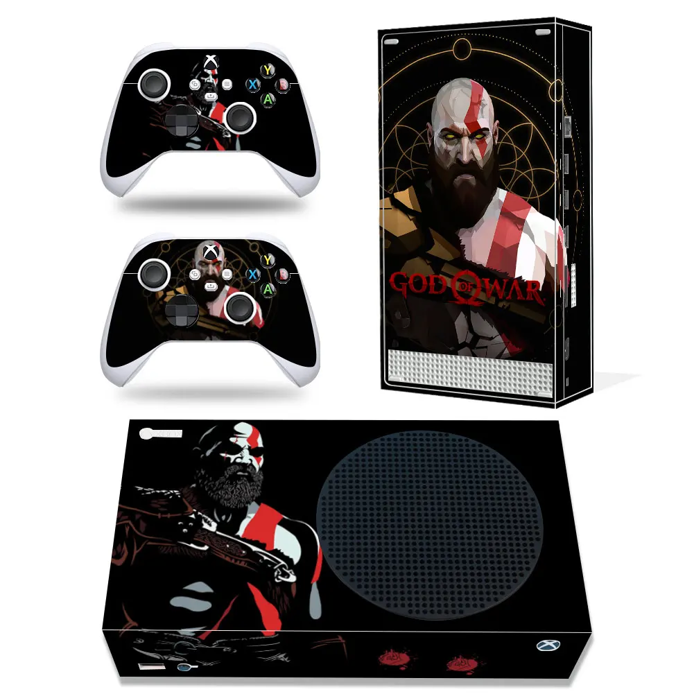 

God of War Style Xbox Series S Skin Sticker for Console & 2 Controllers Decal Vinyl Protective Skins Style 1