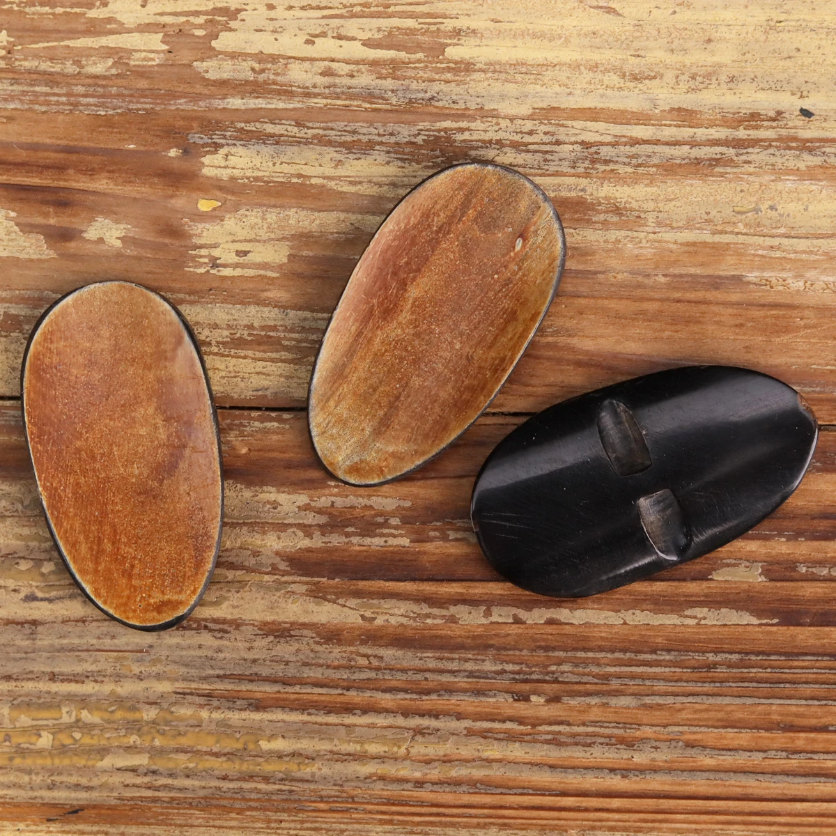 3 шт. большой декоративный натуральный рожок Швейные аксессуары прижженная