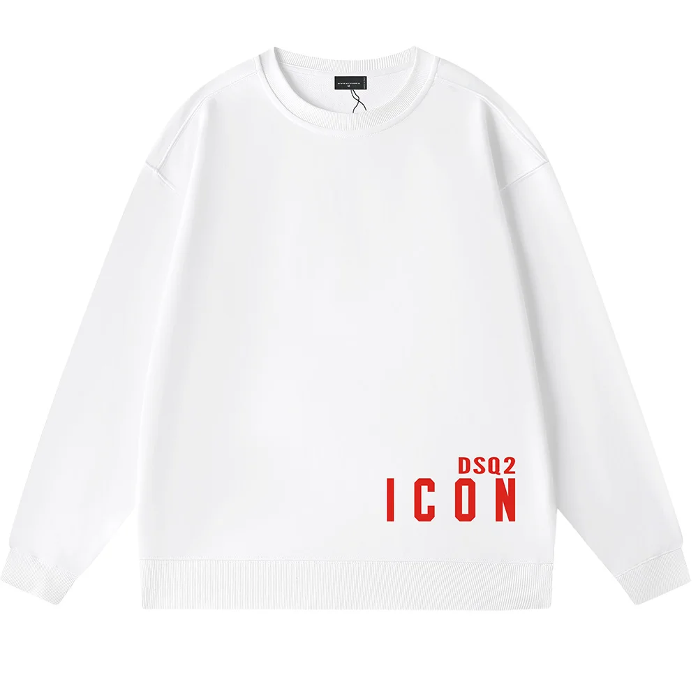 

ICON DSQ Brand Casual Fashion Cotton Classic Letter Printing DSQICON2 DSQ2 Couple Unisex Street Fashion Casual Boyfriend Gift