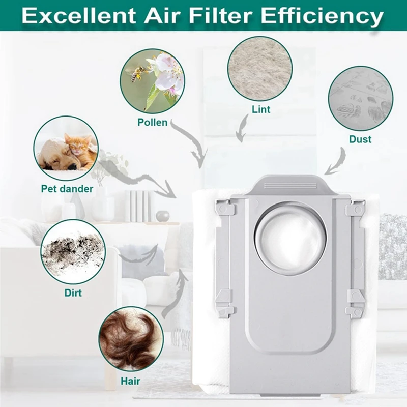 Пылесборник для робота-пылесоса Roborock S8 Maxv Ultra G20s сменные детали мешок мусора