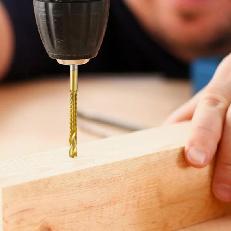 Набор конических разверток из углеродистой стали для точной обработки дерева