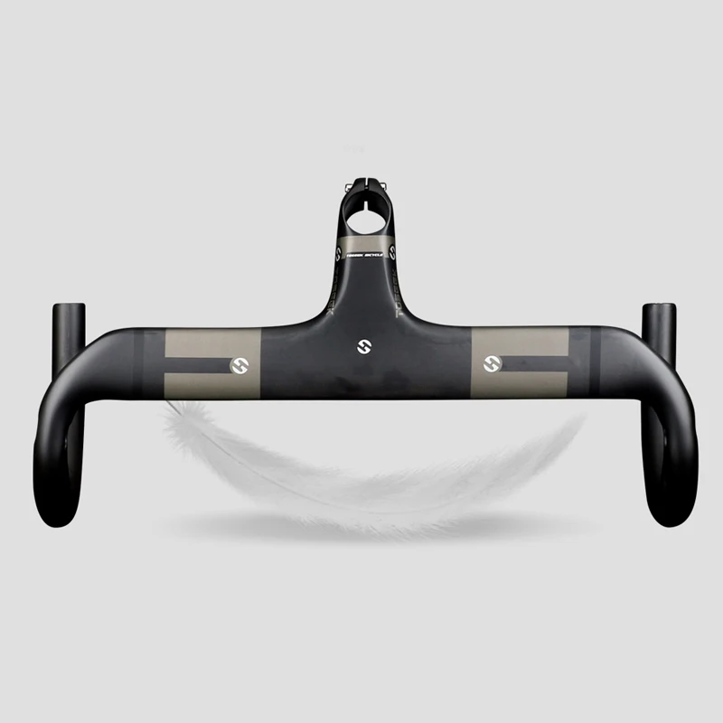 

Toseek handlebars t800 gravel cycle roadbike handlebar carbon bicycle handle bar carbon road bike integrated handlebar