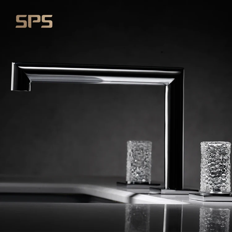 Роскошный смеситель для раковины A3002 латунный корпус смесители горячей и