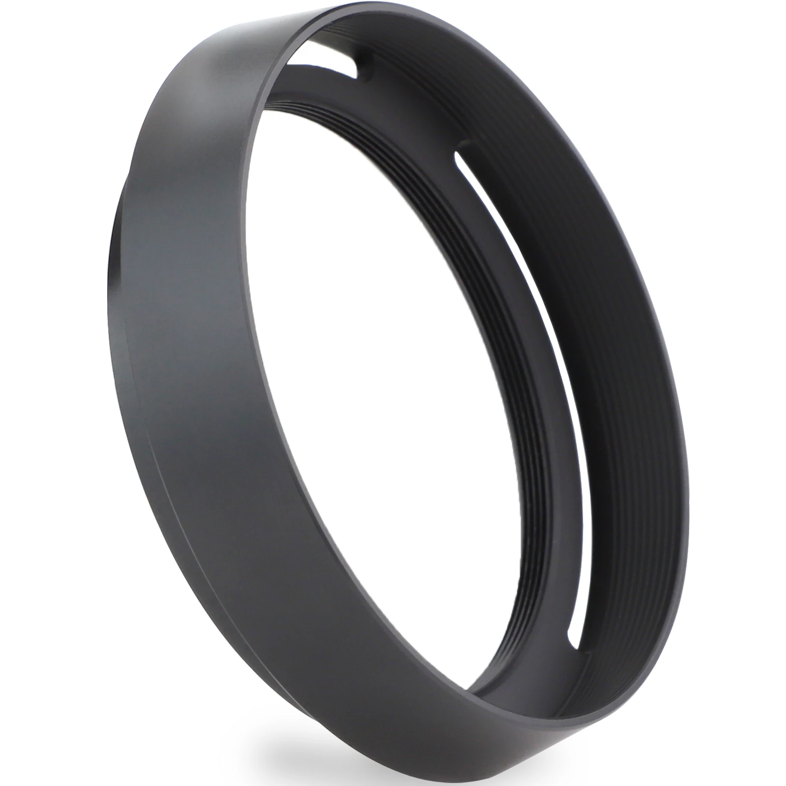 Haoge LH-LQ металлическая бленда для объектива с крышкой для Leica Q3 Q2 Q Q-P QP Тип 116 Typ116 Черная Камера