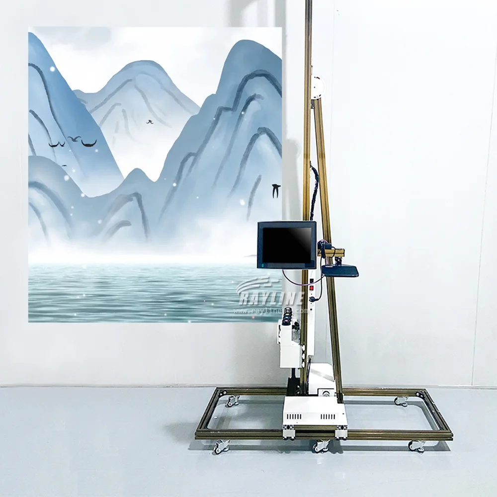 3D Небольшая портативная настенная печатная машина для непосредственно на стену