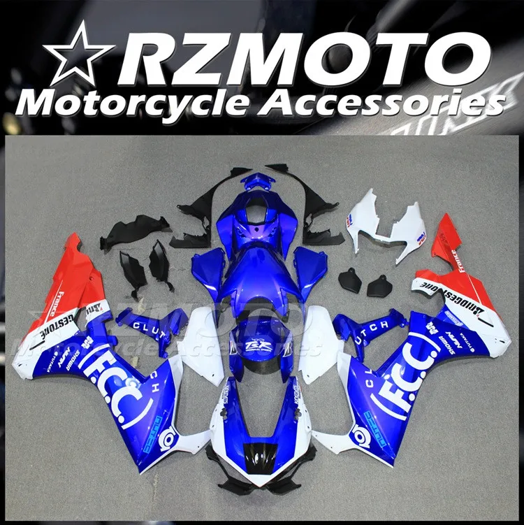 

Новый комплект обтекателей для мотоцикла ABS, подходит для HONDA CBR1000RR 2017 2018 2019 17 18 19, кузов красного и синего цвета